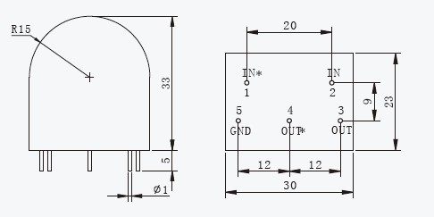 TR1176-1B Voltage Transformerused for protection